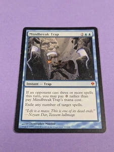 MTG Magic: Zendikar: Mindbreak Trap #57/249 Mythic - LP - Picture 1 of 2