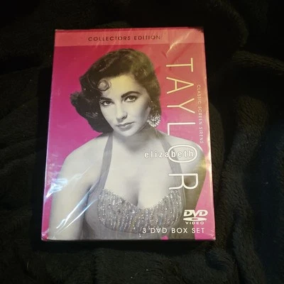 Elizabeth Taylor Collectors Edition 3 DVD Box Set New - Place Sun Hot Tin Paris - Image 1 of 4