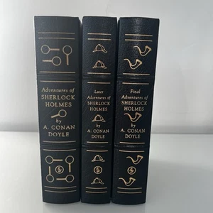 Easton Press The Complete Sherlock Holmes Trilogy - Leather Collector's Edition - Imagen 1 de 16