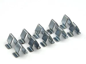 10X 4A0867276A Innenraum Metall Halteklammer Clip Für AUDI SEAT SKODA PORSCHE - Bild 1 von 3