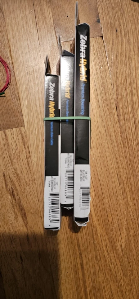 Nuevo Cuerda Híbrida Zebra 36.25" y (2) Cables 24 3/8" Mission SNIPER LITE Negro  Foto 1 de 1