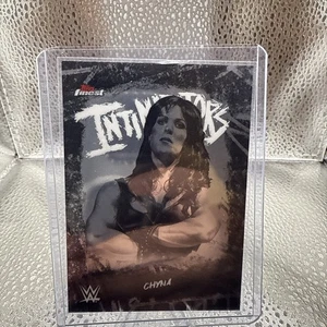 Chyna 2025 Topps Finest WWE Intimidators Insert  #INT-CN - Picture 1 of 10