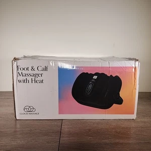 Cloud Massage Shiatsu Foot Massager with Heat - Foot & Calf Massager - Picture 1 of 5