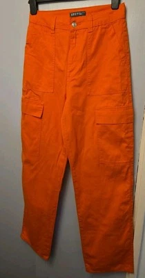 Pantalones utilitarios para mujer talla 10 Denim & Co. (cintura 28 pulgadas) excelente estado Foto 1 de 3