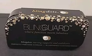 BlingGuard BlingDots Earring Supports Stabilizers 90 Disposable Cushioned Backs - Picture 1 of 12