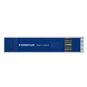 Staedtler Mars Carbon 200, 2mm HB Leads- for Lead Holder / Clutch Pencils - Picture 1 of 9