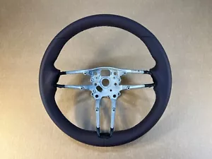 Volante para Porsche 911 992 Panamera 971.2 Taycan cuero napa genuino - Imagen 1 de 11