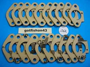 Vintage Kart West Bend Chrysler Power Bee Rokon Carburetor Gasket .062" 20pk - Picture 1 of 2