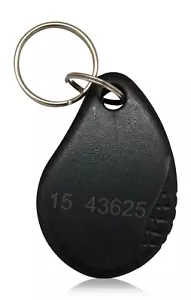 100 RFID Proximity Key Fobs 26 Bit Wiegand H10301 Keyless 125 kHZ--Leaf-Shaped - Picture 1 of 2
