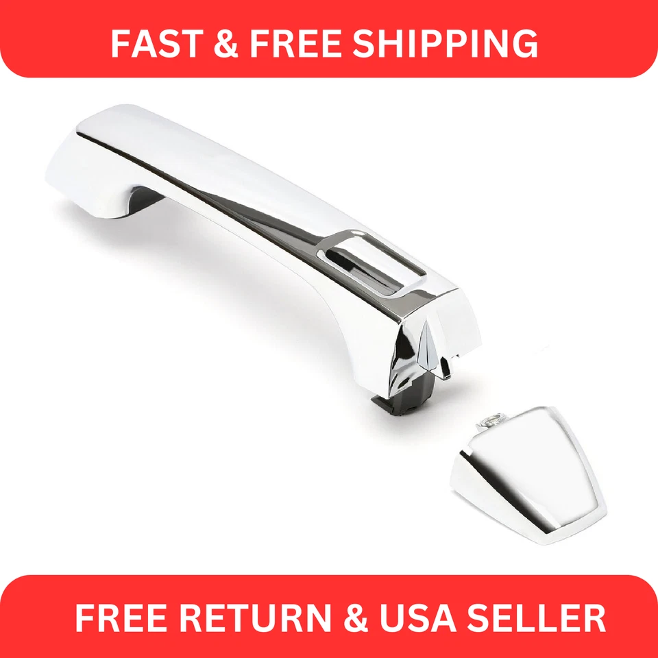 Manija de puerta exterior para Hummer H3 2006-2010 delantera o trasera izquierda o derecha todo cromada Foto 1 de 4