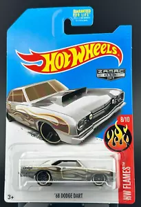 2017 Hot Wheels '68 Dodge Dart Walmart Exclusive ZAMAC 013 *A01* - Picture 1 of 1