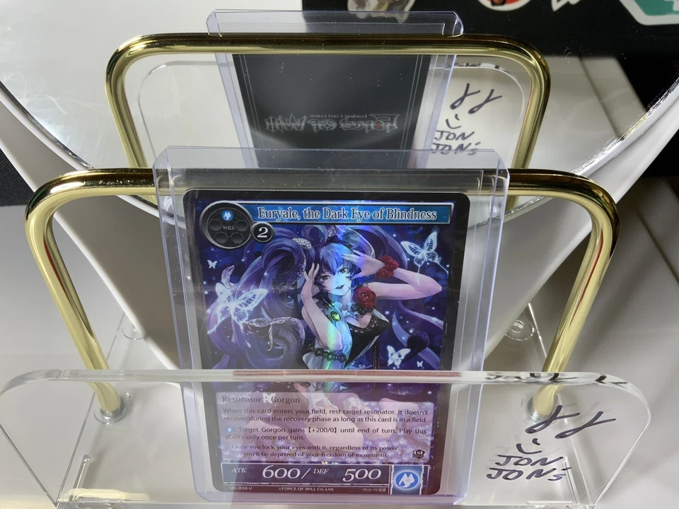 1x Euryale, the Dark Eye of Blindness Foil 1st Ed - Force of Will TCG  - Image 1 of 1