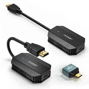 HDMI Wireless Transmitter Receiver PC Notebook Smartphone Mirror Screen HD Video - Picture 1 of 10