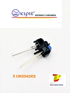 TCRT5000 SENSOR ÓPTICO INFRARROJO REFLEXIVO,ARDUINO, ROBÓTICA ,ETC.. 5 UNIDADES - Imagen 1 de 1
