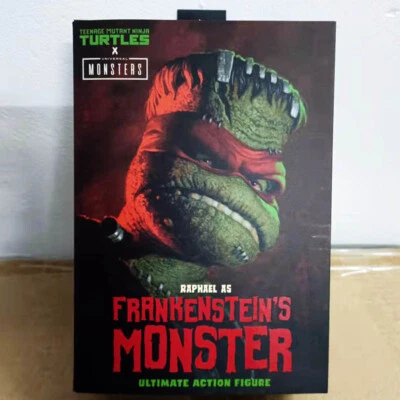 NECA Raphael As Frankenstein's Monster Teenage Mutant Ninja Turtles 7" Figure - image 1 of 4