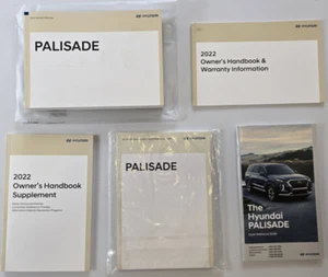 OEM Original 2022 Hyundai Palisade Owners Manual with Supplements & Holder - Picture 1 of 8