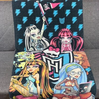 Toalla de playa Monster High 27" × 54" impresión gráfica LEER Foto 1 de 4