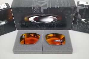 NEW Oakley HOLBROOK METAL PRIZM RUBY OO4123 Replacement Lens Authentic GENUINE