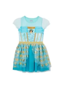 Disney Princess Jasmine Girls Cosplay Dress Size XS (4-5) NWT - Picture 1 of 3