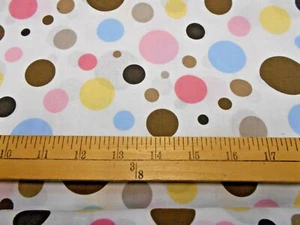 33" Springs Animal Talk Dots Fabric - Picture 1 of 1
