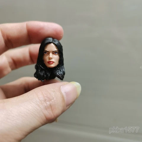 Painted 1/12 Jessica Jones Head Sculpt Female Soldier Head For 6" shf Figure Cover