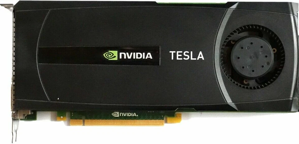  NVIDIA Tesla C2050 3GB graphics card GPU computing card display rendering - Image 1 of 4