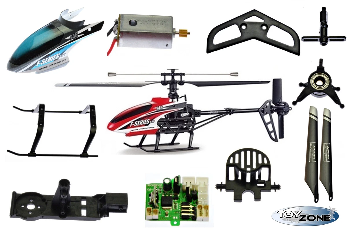 Harilla RC Flugzeug Motorbasis-Set – Für XK X450 Hubschrauber, Inkl. 4 Halterungen, 2 Basen, 2 Wippen & Servo-Befestigungen