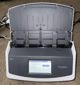 Fujitsu, ScanSnap iX1500 Color Duplex Document Scanner 30 PPM, 1194 Total Scans - Picture 1 of 13