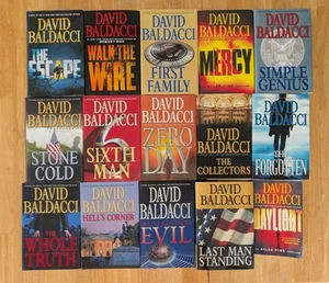 David Baldacci Book Lot of 15 Hardcover + One Paperback - Picture 1 of 2