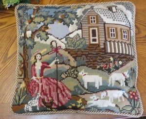 Elizabeth Bradley Pastoral Nadelkissen - Fertig Dekokissen 16"×16" - Bild 1 von 24