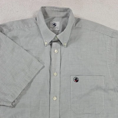Southern Proper Classic Fit Shirt Mens M Blue White Stripe Cotton Preppy - Image 1 of 4