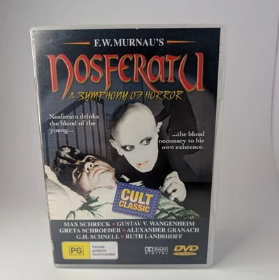 Nosferatu : A Symphony Of Horror region 4 DVD 1922 - Image 1 of 4
