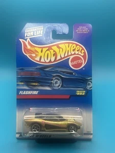 Hot Wheels 1998 Mainline Release #802 Flashfire Mtflk Gold mit 5DOTs - Bild 1 von 4