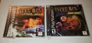 Lot: Spec Ops: RANGER ELITE / COVERT ASSAULT (Sony PlayStation 1, 2001) PS1 NEW* - Picture 1 of 19