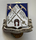 US Army Unit Crest: 87th Infantry Regiment - VIRES MONTESQUE VINCIMUS - G23