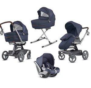 Inglesina AA60L0OXB Quad System Quattro mit Autositz Cab Gruppe 0+, Farbe Oxfor - Bild 1 von 13