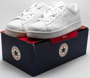 CONVERSE Vintage 2002 EV PRO OX shoes 1J067 White Men's sz 10 Women's sz 12 - Picture 1 of 5