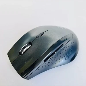 Manhattan Curve Wireless Mouse, Grey/Black, Adjustable DPI 800, 1200 or 1600dpi - Picture 1 of 5