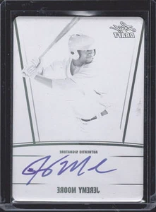2011 BLATTMETALL ENTWURF SCHWARZE DRUCKPLATTE JEREMY MOORE ANGELS AUTO KARTE #ED 1/1 - Bild 1 von 1