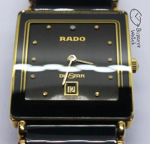 Scratchproof Ceramic 24mm Rado Diastar Integral 160.0281.3 Watch - Picture 1 of 23