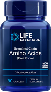 Life Extension Branched Chains Amino Acids 600 MG 90 VegCaps