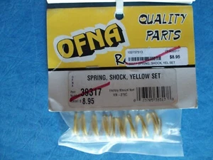 VINTAGE OFNA 39317 RARE SPRING SHOCK YELLOW (2) OFN39317 NIP - Picture 1 of 1