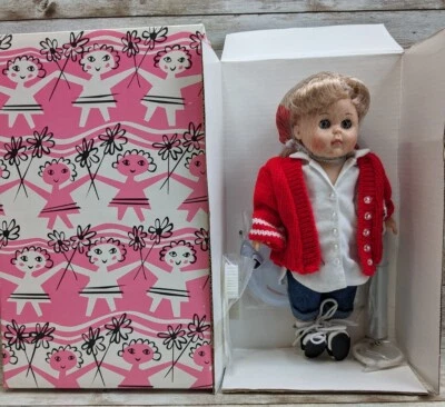 Muñeca Vogue Ginny Bobby Soxer Cabello Rubio 8" En Conjunto Retro Con Soporte Foto 1 de 4
