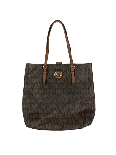Borsa Michael Kors donna monogramma 35H5GTVT3B marrone