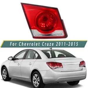 For 2011-2015 Chevrolet Cruze Chrome Red Inner Tail Light Driver Left Brake Lamp - Picture 1 of 13