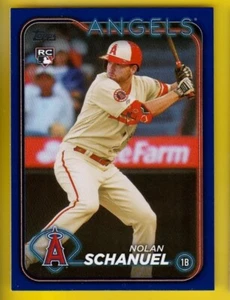 2024 Topps 53 Nolan Schnauel RC Retail Blue Angels ROokie 1st base - Picture 1 of 1