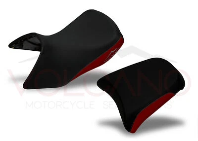 Cubierta de asiento BMW R1200 GS 2005-2012 diseño Volcano roja b007c\C\102 antideslizante Foto 1 de 4