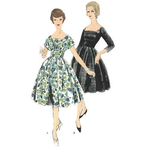 1960's Vogue Sewing Pattern: Cocktail Dress - Bust=34” (86cm) - Picture 1 of 2