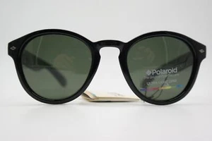 Gafas De Sol Polaroid PLD 1018 Negro Plata Ovaladas Nuevas - Imagen 1 de 6