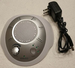 HoMedics Sound Machine SS-2000A with 6 Nature Sounds Timer w/ AC Adapter VGC - Picture 1 of 6